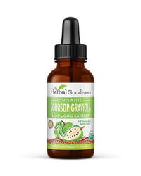 Soursop Leaf Graviola Extract -  - Organic 15X Liquid Extract - Cell Renew & Immunity