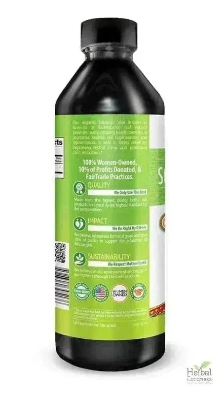 Soursop Leaf Graviola Extract - Organic Liquid - Herbal Goodness Liquid Extract Herbal Goodness 
