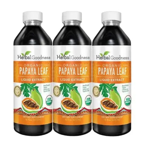 Papaya Leaf 16oz Liquid Extract · 3
