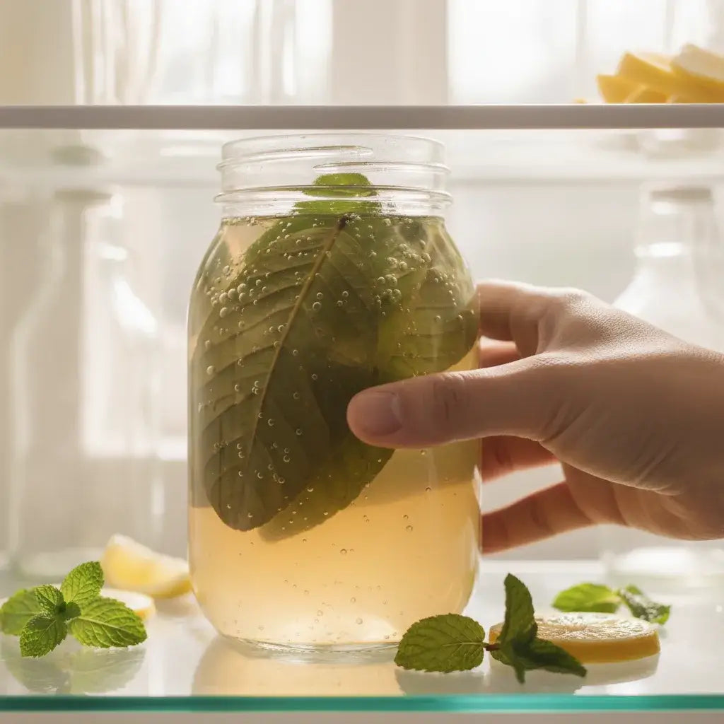 sun-tea-brewing-process-guava-leaf