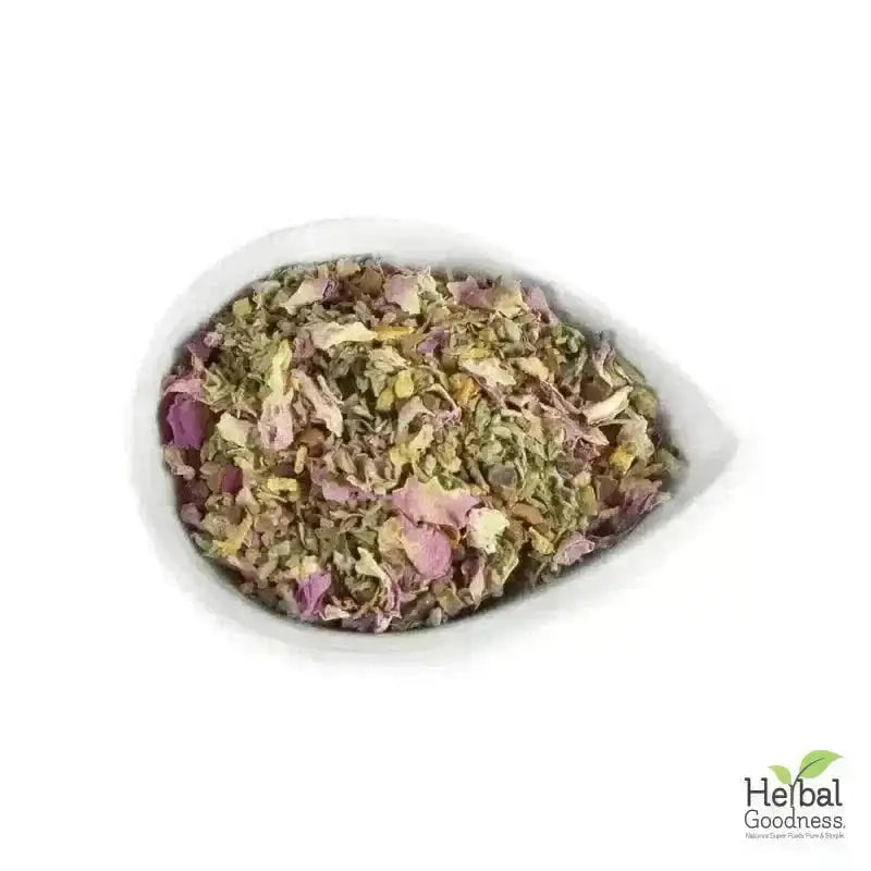 Wellness Tea Blends - Organic 4oz - Premium Herbal Infusion Bulk Herb Herbal Goodness Hot Flashes Tea 8 oz 