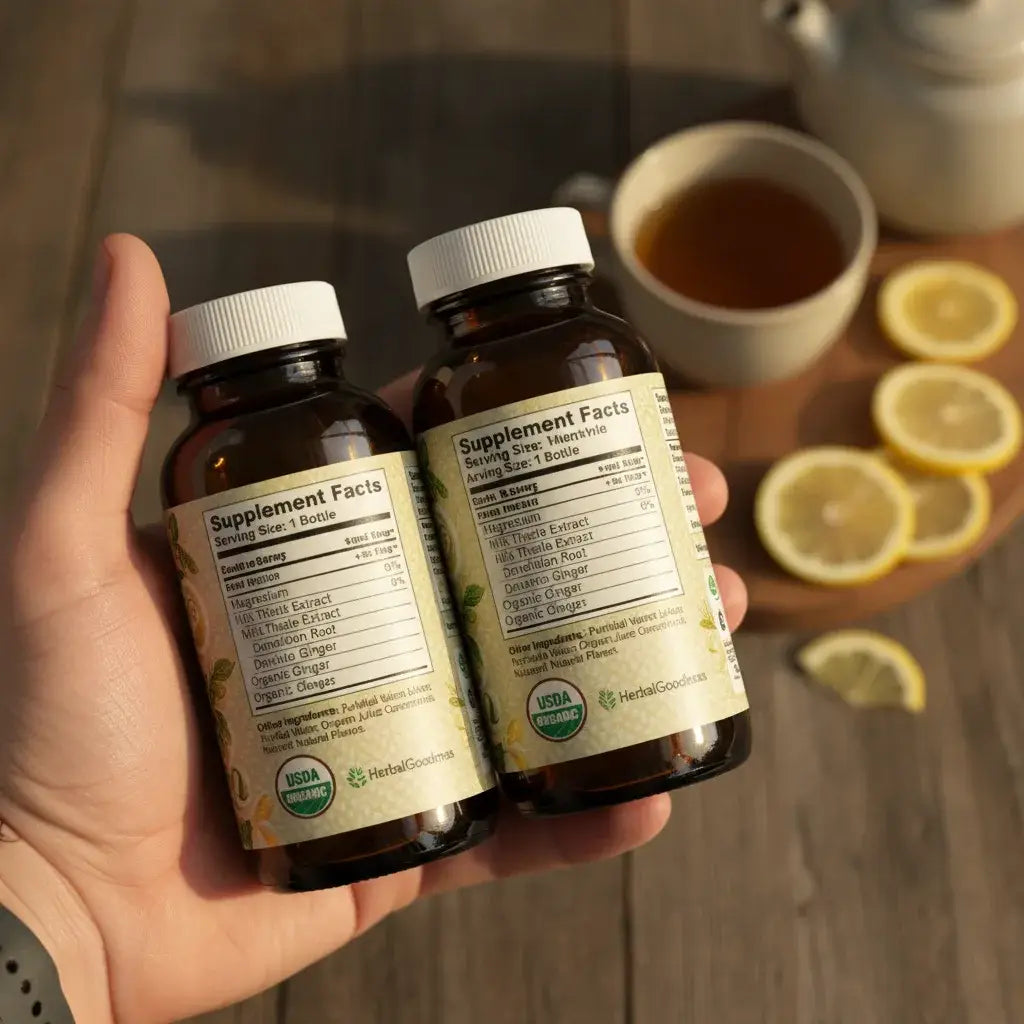 certified organic cleanse supplement