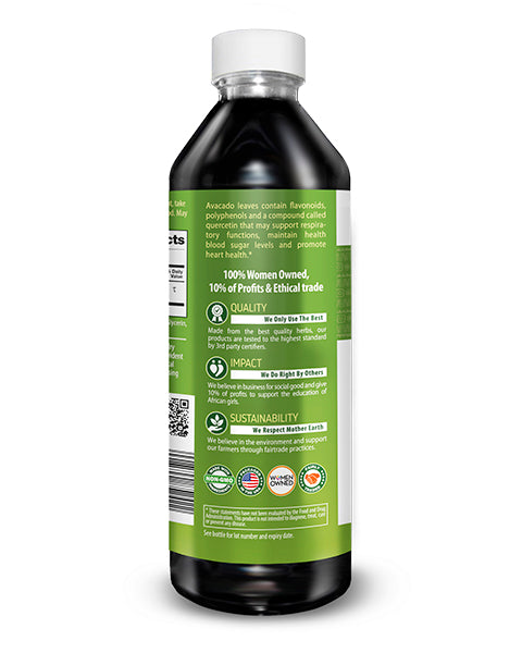 Avocado Leaf Extract Liquid - 12 oz - Bone health & immune support - Herbal Goodness Liquid Extract Herbal Goodness 