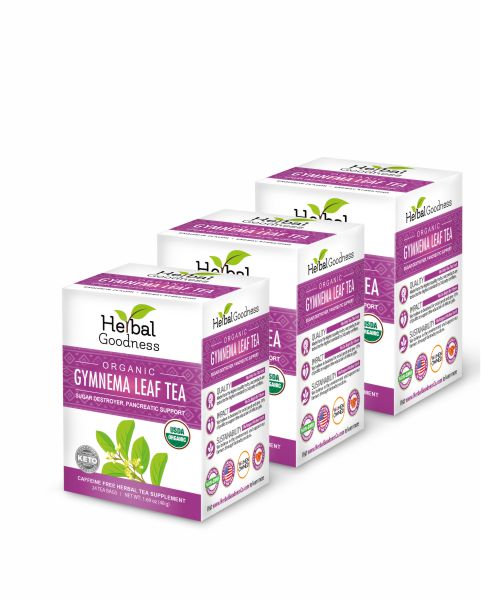 Gymnema Sylvestre Leaf Tea - Organic 24/2g - Sugar Regulator - Herbal Goodness Tea & Infusions Herbal Goodness Buy 3 - 5% Off 