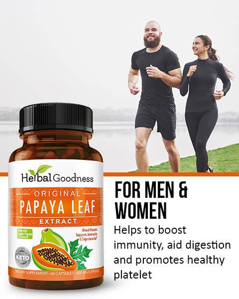 Papaya Leaf Extract Capsules