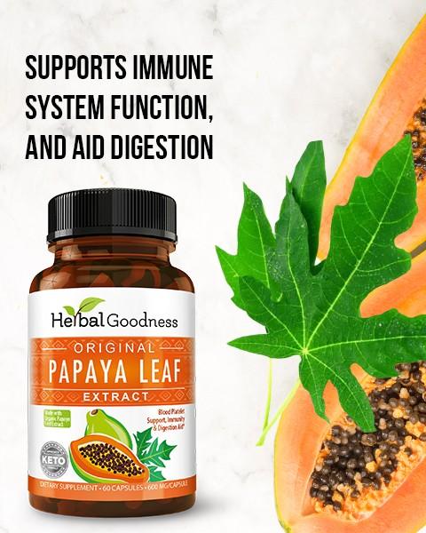 Price of Papaya Leaf Extract Capsules