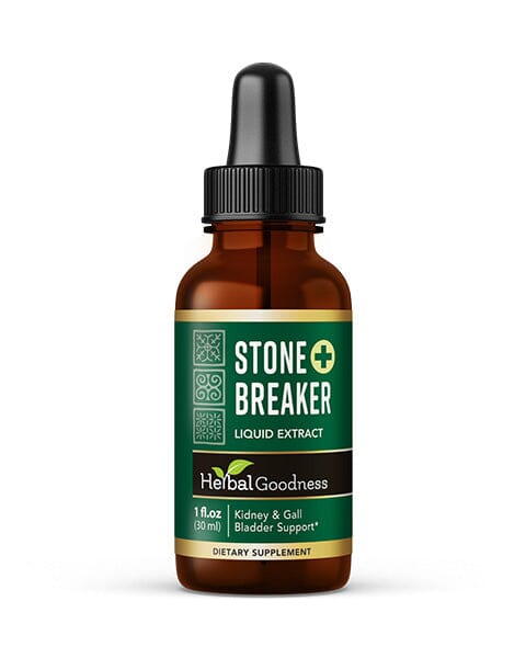 Stone Breaker Chanca Piedra Extract 15X Strength - Kidney Gall Bladder & Urinary Track Cleanse Liquid - Herbal Goodness Liquid Extract Herbal Goodness 1 oz 